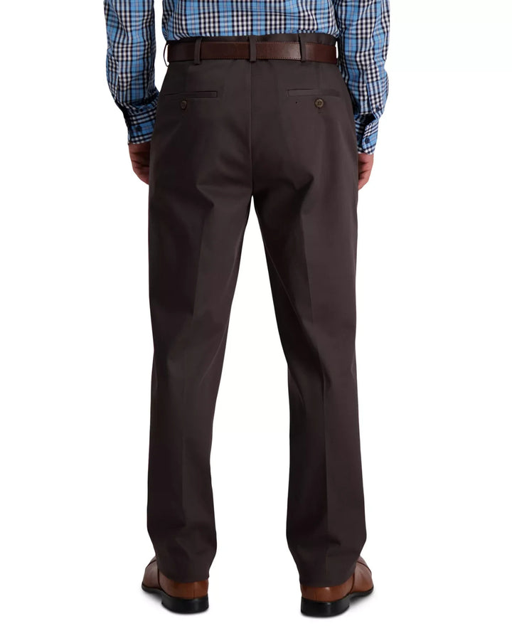 Haggar® Classic-Fit Flat Front Hidden Comfort Waistband Pant MSRP $70