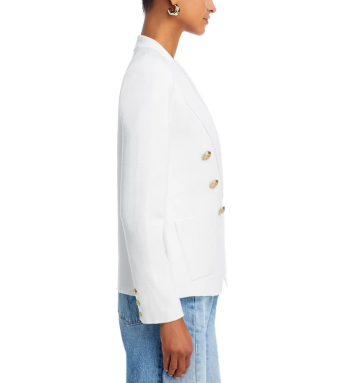 L'AGENCE Enzie Knit Blazer MSRP $495