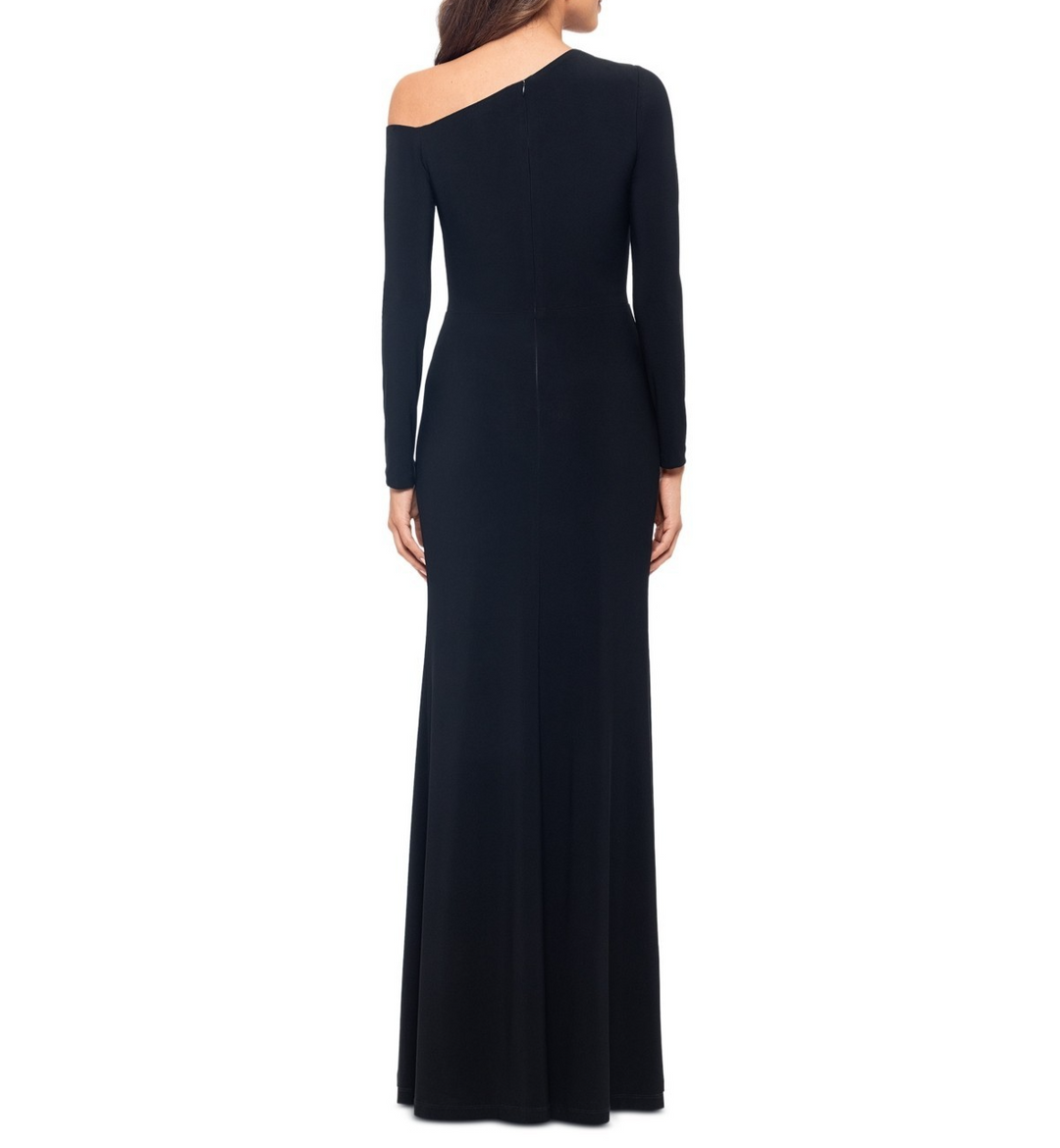 Xscape Women's Cutout Off-the-Shoulder Jersey Dress MSRP $219