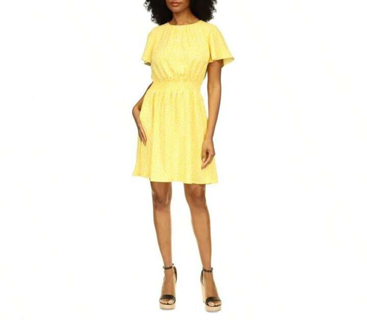 Michael Kors Animal Print Dress MSRP $155
