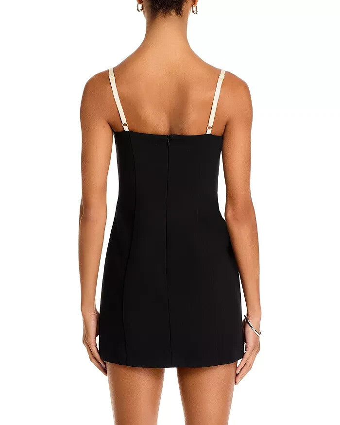 French Connection Azra Contrast Trim Mini Dress MSRP $148 Size 12