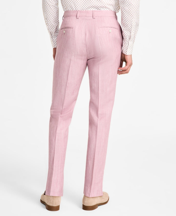 Michael Kors Men's Classic Fit Pink Suit Separates Pant MSRP $135