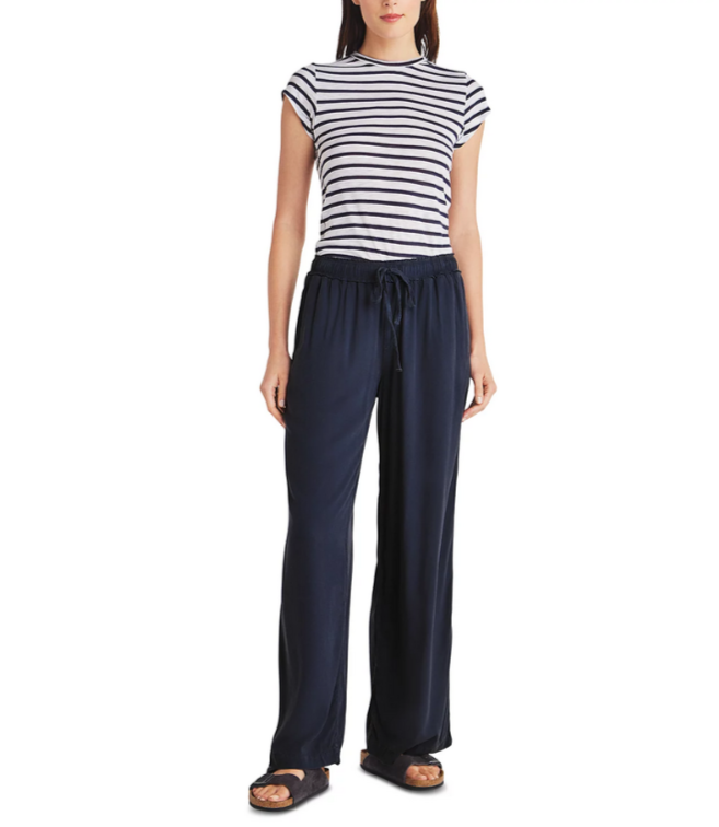 Splendid Nautical Stripe Crewneck Tee MSRP $58