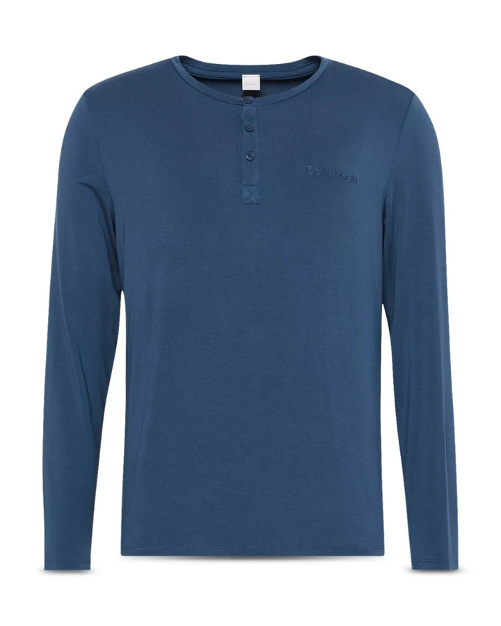 Calvin Klein Men's Henley Neck Sleep Top MSRP $54