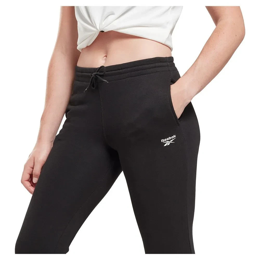 Reebok Women's Identity Drawstring French Terry Jogger Sweatpants MSRP $45