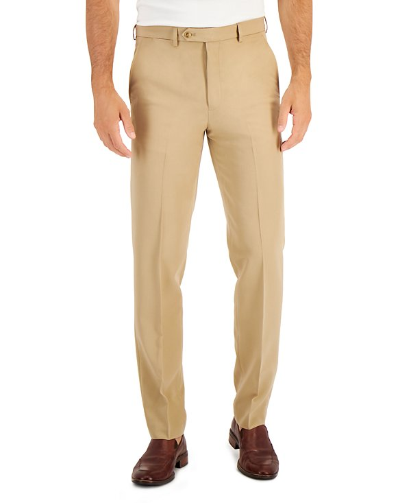 nautica men's performance stretch modern-fit dress pants Nautica MEN's Performance Stretch Modern-Fit Dress Pants
