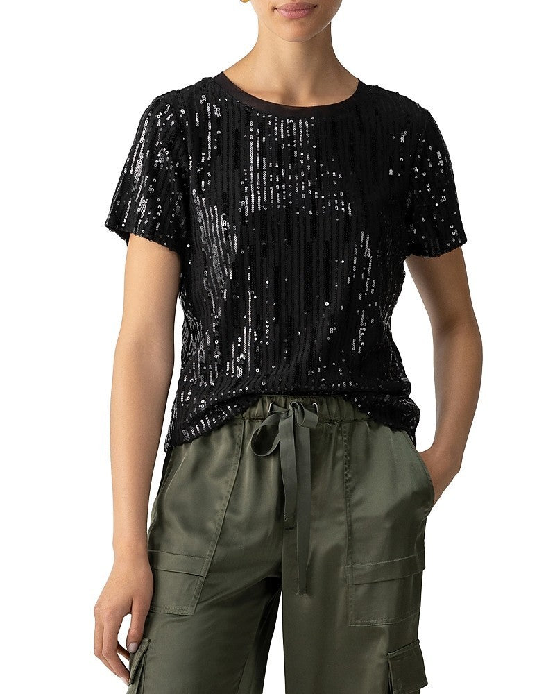 Sanctuary Sequin Perfect Tee MSRP $79