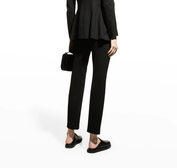 Rosetta Getty Slim-Leg Crop Pull-On Pants MSRP $790