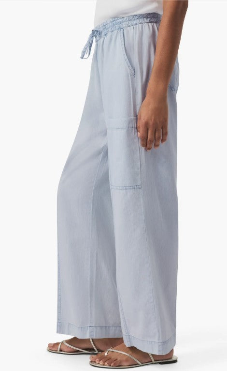 Splendid Indigo Stripe Wide Pants MSRP $168