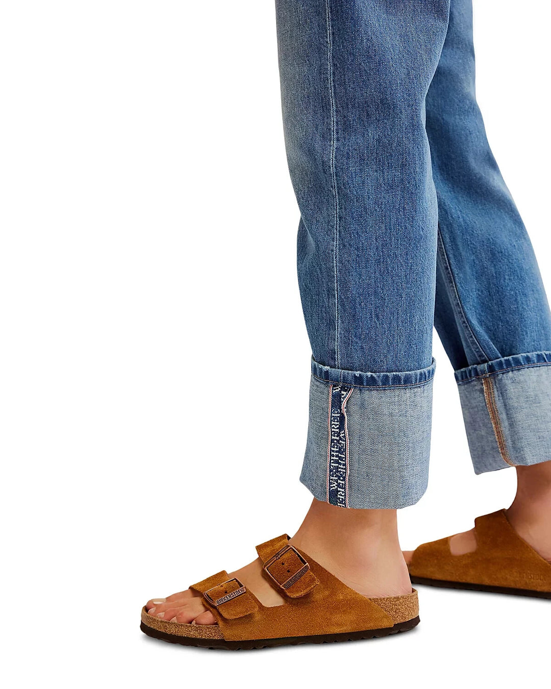 Free People Slim Shade Selvedge Straight Jeans MSRP $148