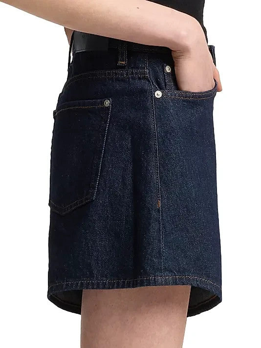 7 For All Mankind Kori Denim A-Line Shorts MSRP $158
