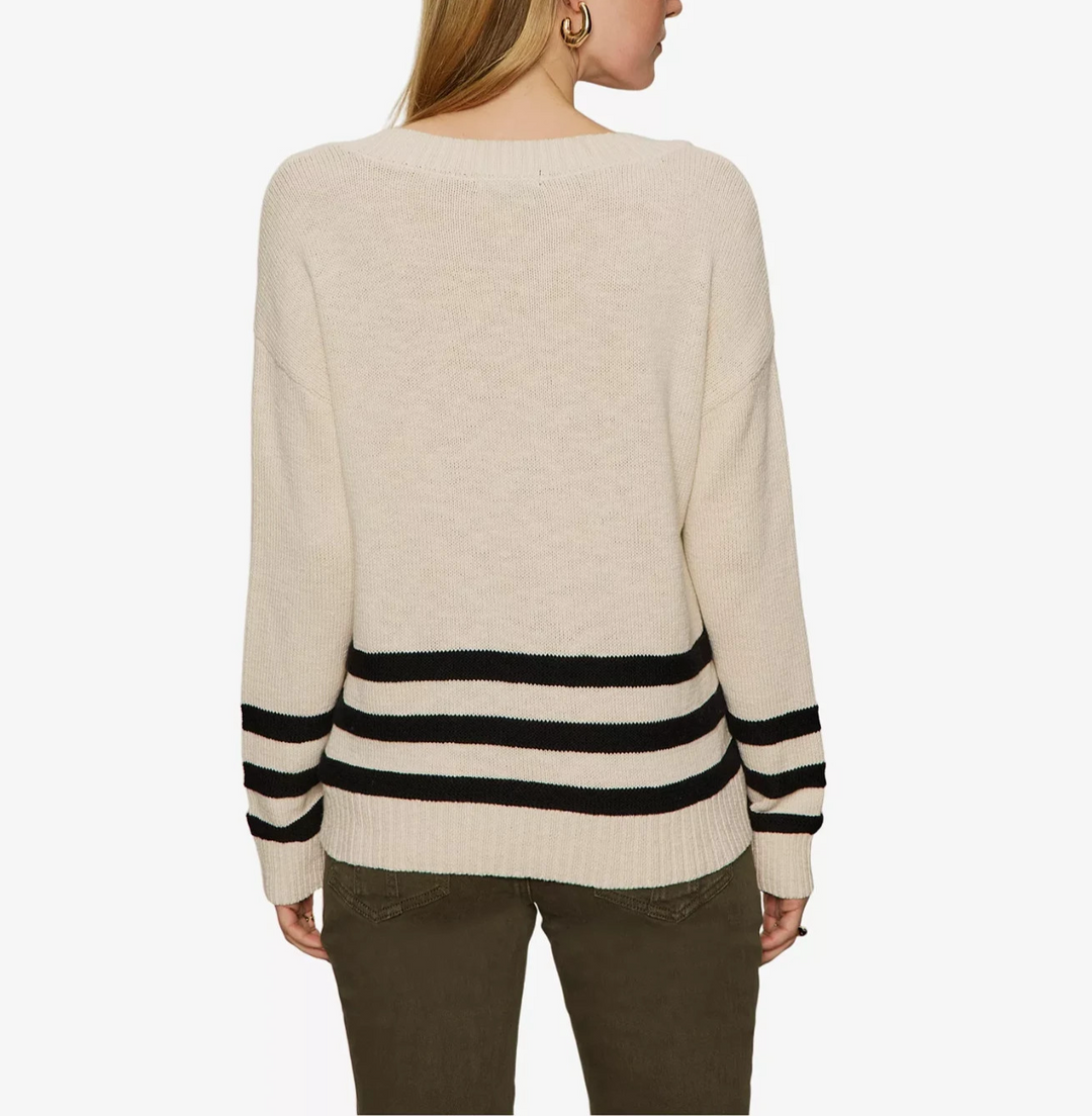 Sanctuary Women's Classic V-Neck Sweater MSRP $79