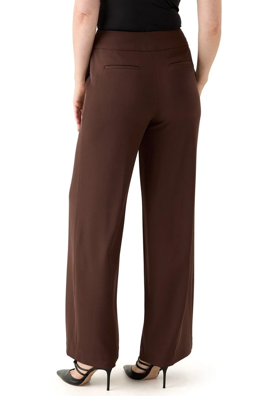 Calvin Klein Women's Whitney Wide Leg Pants MSRP $109