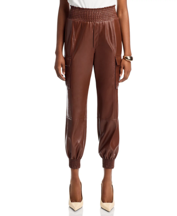 Cinq à Sept Lite Faux Leather Pants MSRP $295