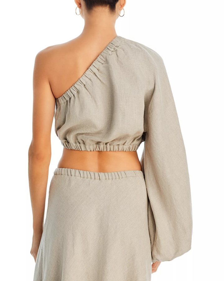 Faithfull the Brand Annato Linen Top MSRP $169