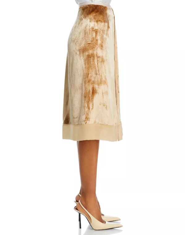 3.1 Phillip Lim Velvet Slip Skirt MSRP $595