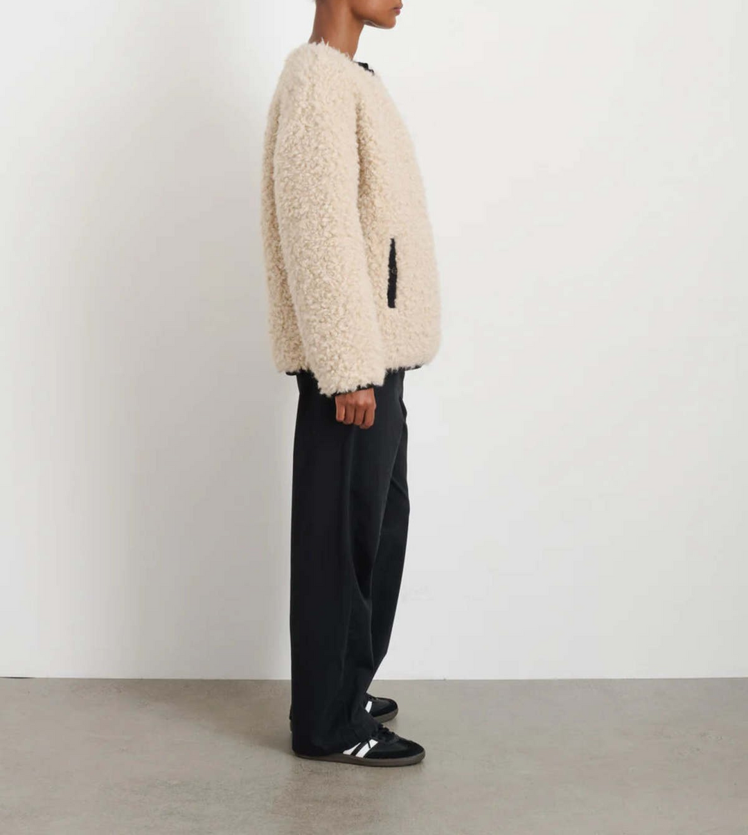 Alex Mill Reversible Polar Bear Jacket MSRP $275