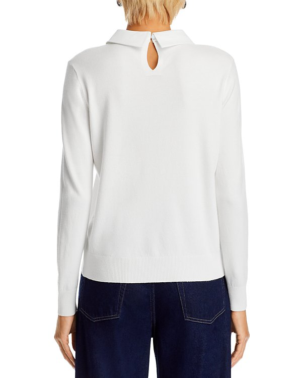 Sioni Embellished Collar Sweater MSRP $138