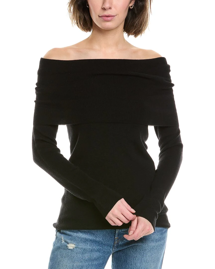 WAYF Cowl Wool-Blend Sweater MSRP $88