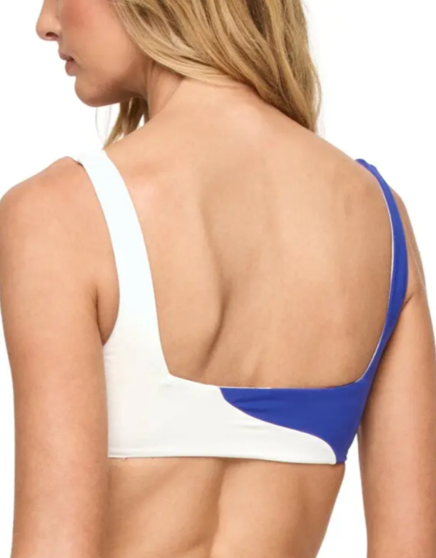 L*Space Zaina Colorblocked Swim Top & Rami Colorblocked Bikini Bottom MSRP $191