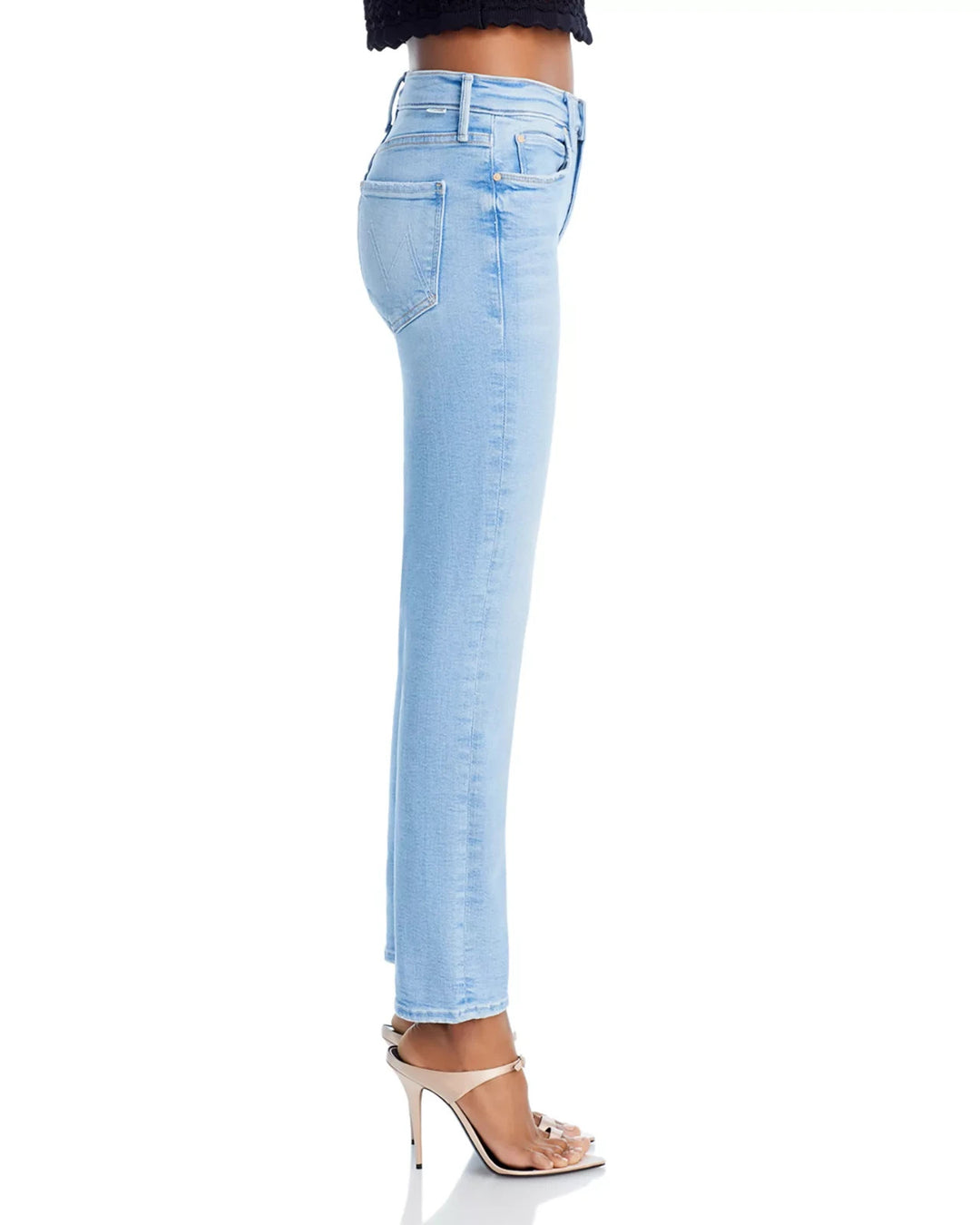 MOTHER The Mid Rise Dazzler Ankle Slim Jeans MSRP $238