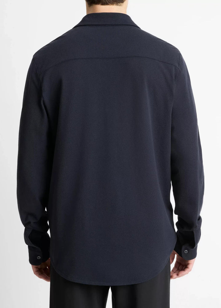 Vince Men's Brushed Cotton-wool Shirt MSRP $225