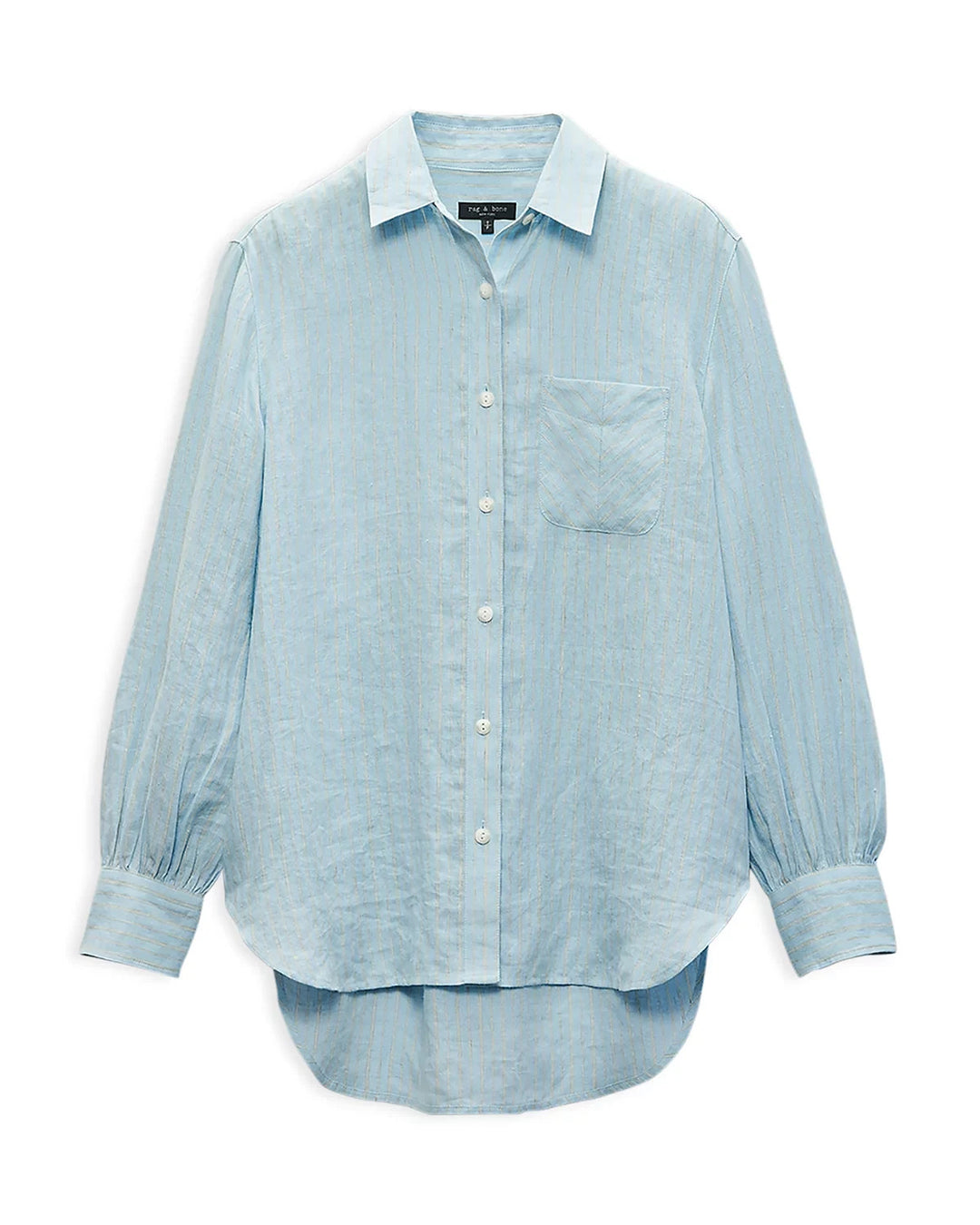 rag & bone Maxine Linen Shirt MSRP $228