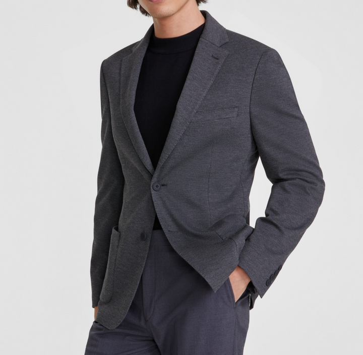 Calvin Klein Men's Slim-Fit Solid Knit Sport Coat MSRP $295
