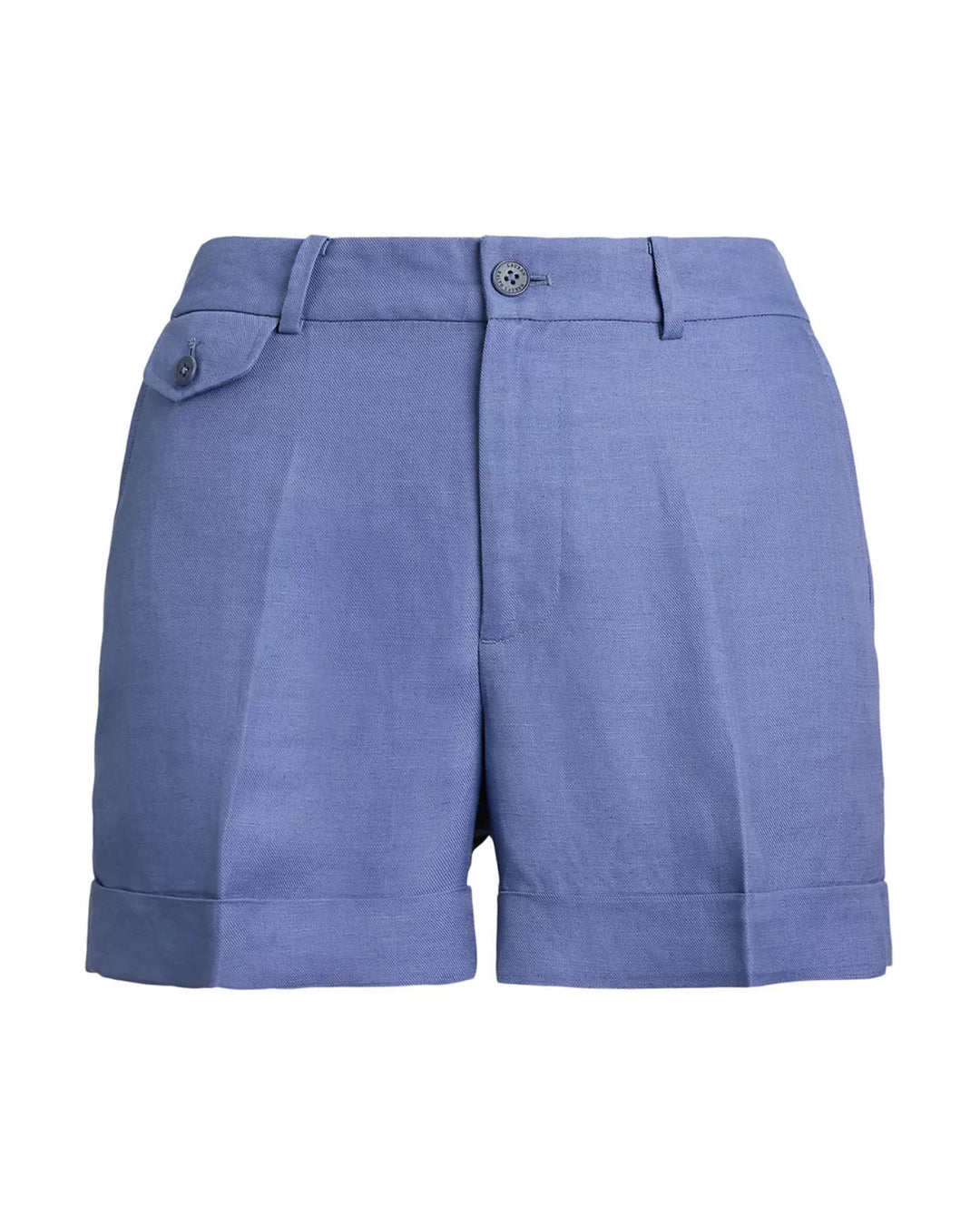 Lauren Ralph Lauren Pleated Linen Blend Twill Shorts MSRP $125