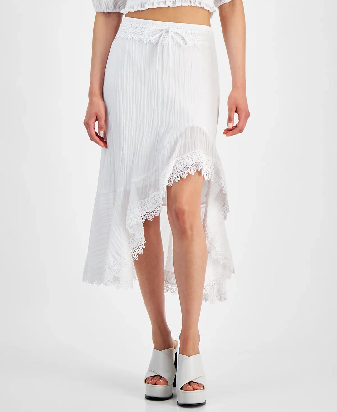 GUESS Dyana Gauze Skirt MSRP $128