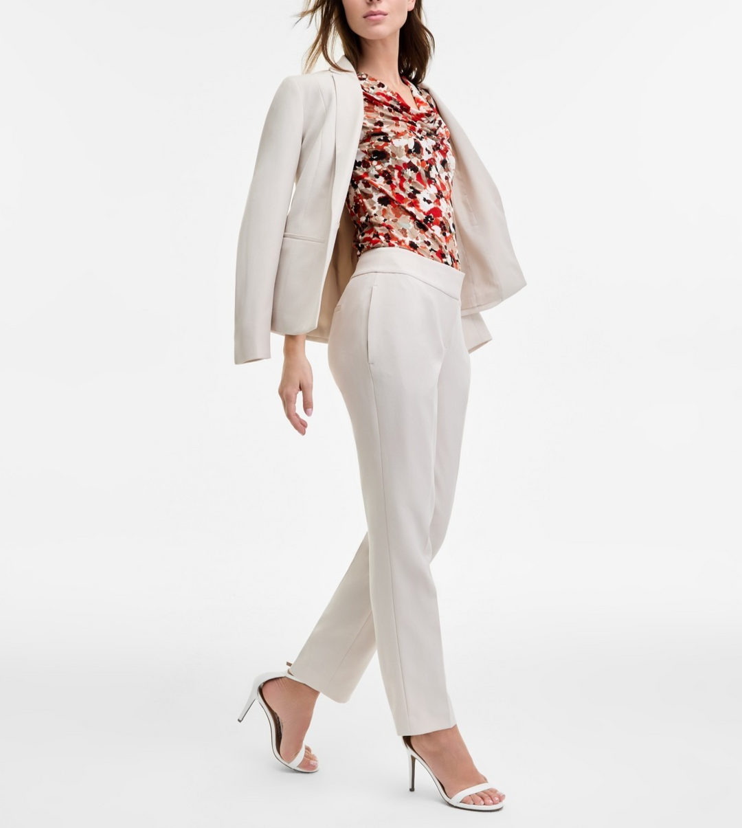 Kasper Women's Ava Straight-Leg Pants MSRP $79