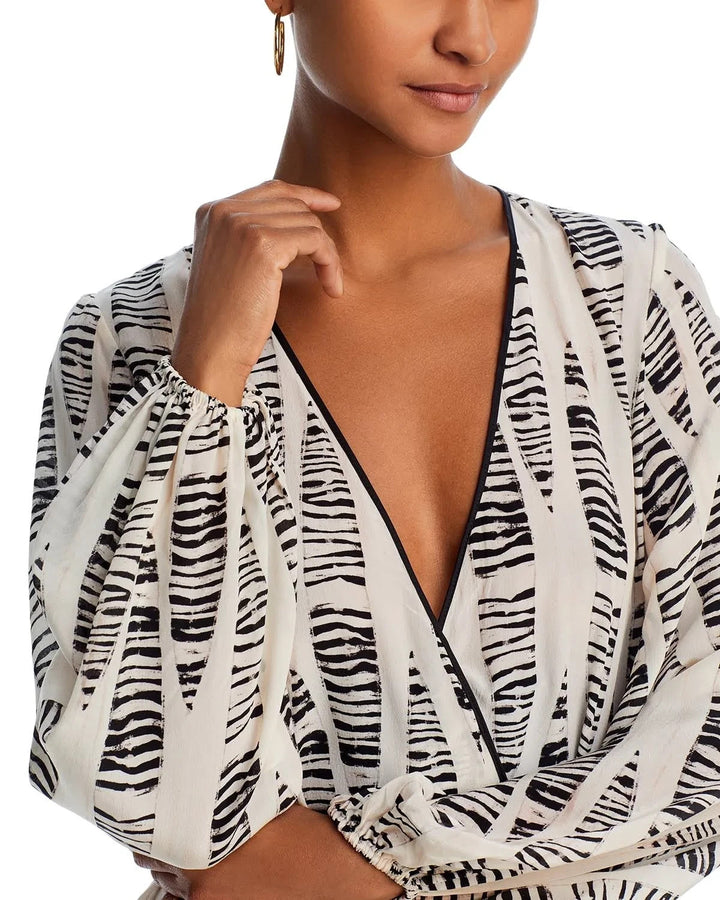 Juan De Dios Tortula Maxi Swim Dress Cover-up MSRP $695