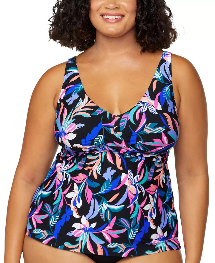 Island Escape  Monterey Printed Tankini