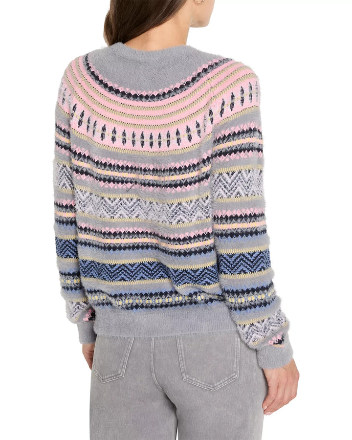 NIC+ZOE Cozy Fair Isle Sweater MSRP $178