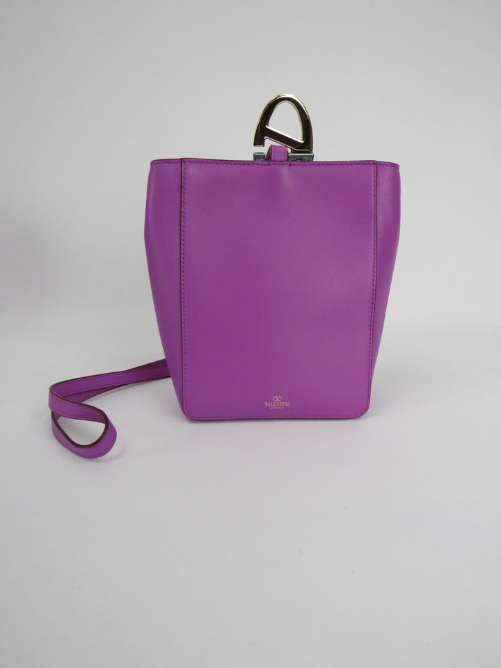 VALENTINO GARAVANI Vlogo The Bold Leather Crossbody Bag MSRP $1450 # M1 254 NEW