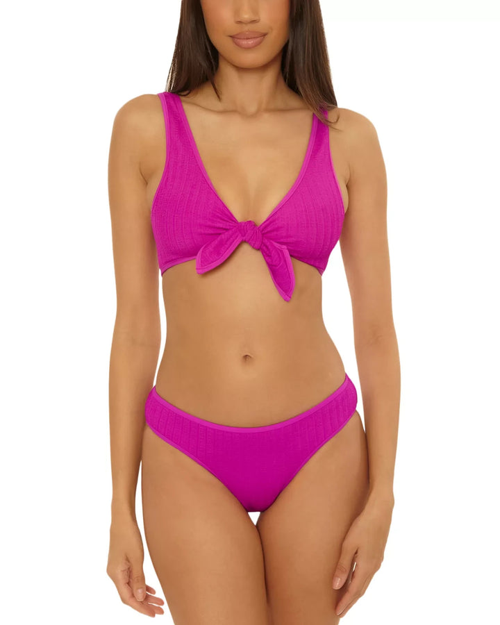 BECCA® by Rebecca Virtue Crinkle Crush Adela Hipster Bikini Bottom MSRP $78