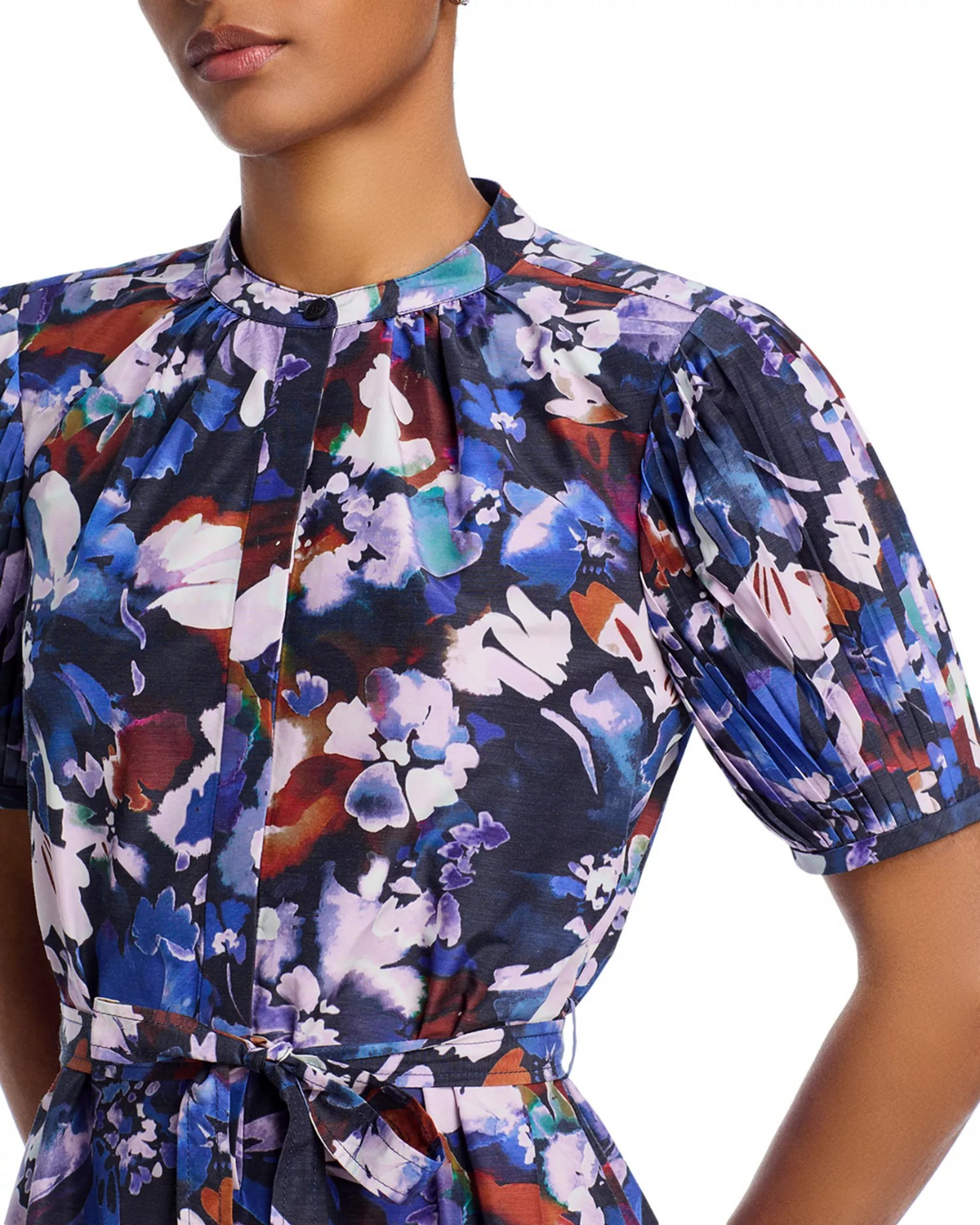 Derek Lam 10 Crosby Alexandra Puff Sleeve Dress MSRP $550