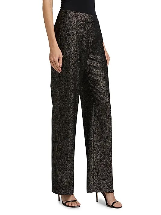 Kobi Halperin Misha Glitz Wool-Blend Pant MSRP $498