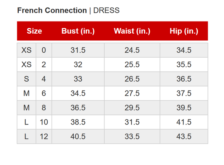 FRENCH CONNECTION Whisper Classic Mini Dress MSRP $128