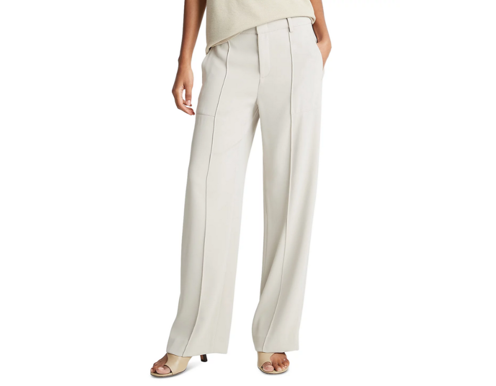 Vince Crepe Wide Leg Utility Pants MSRP $395