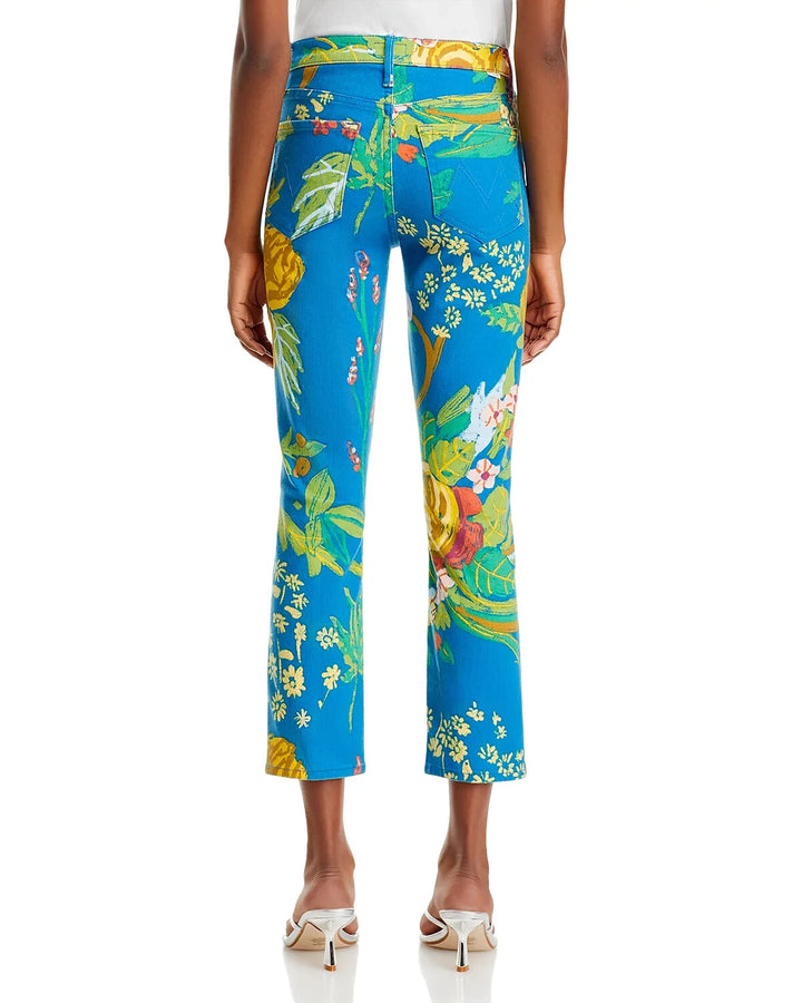 MOTHER The Mid Rise Dazzler Cropped Jeans MSRP $228