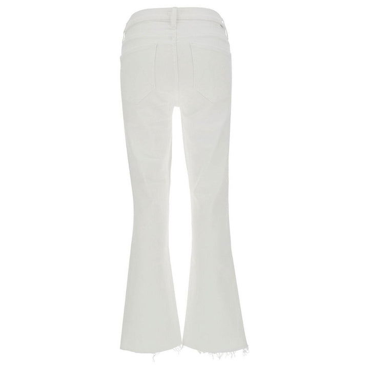 MOTHER Insider High Waist Crop Step Hem Jeans MSRP $228