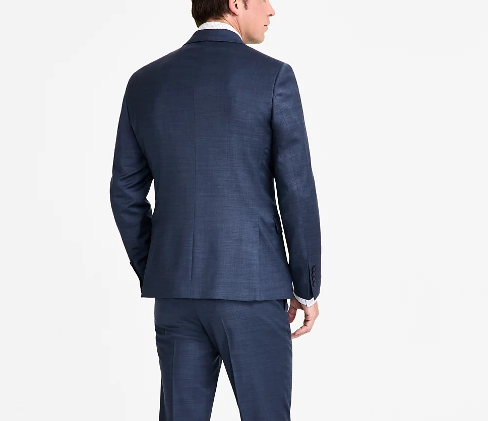 Calvin Klein Men's Skinny-Fit Wool Blend Suit Jacket MSRP $450