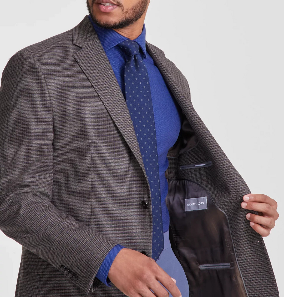 Michael Kors Men's Classic-Fit Pattern Sport Coat