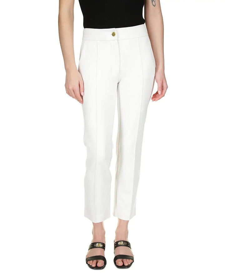MICHAEL Michael Kors High Rise Pintuck Pants MSRP $98