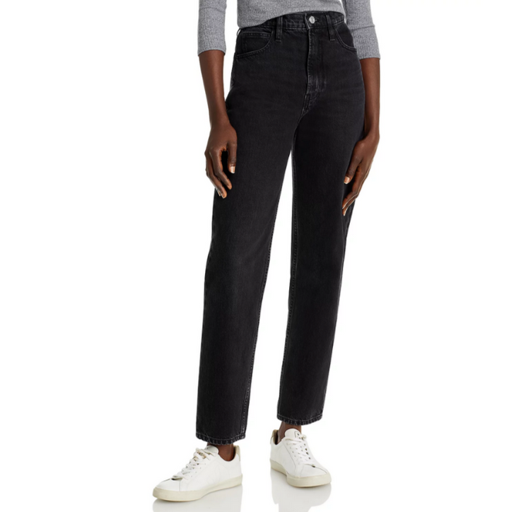 FRAME Le High N Tight Cotton High Rise Straight Leg Jeans MSRP $250