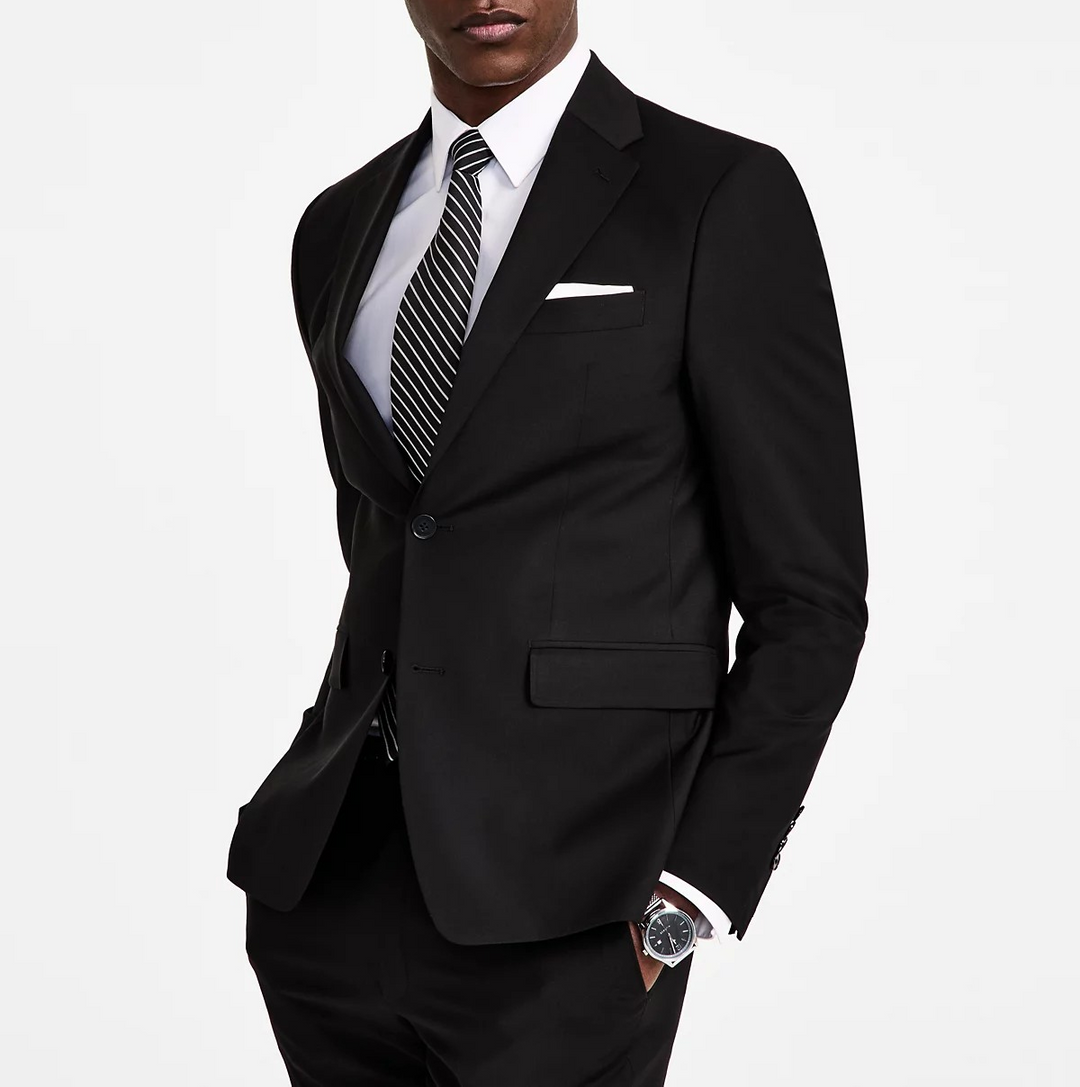 Calvin Klein Men's Skinny-Fit Wool Blend Suit Jacket MSRP $460