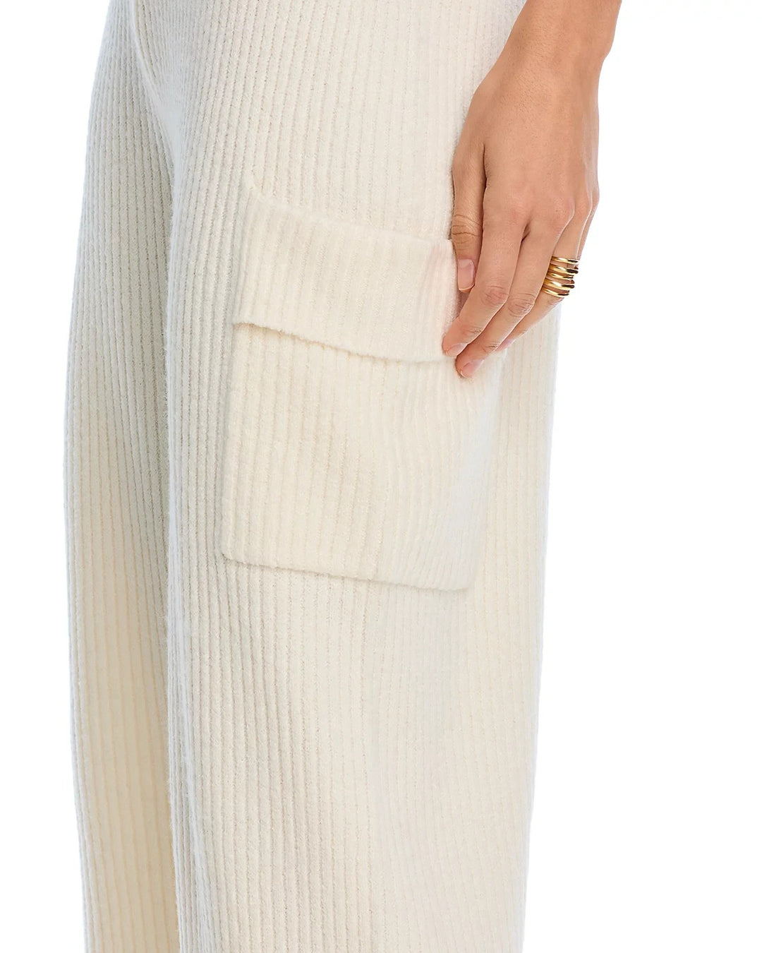 STEVE MADDEN Willa Ribbed Pants MSRP $79