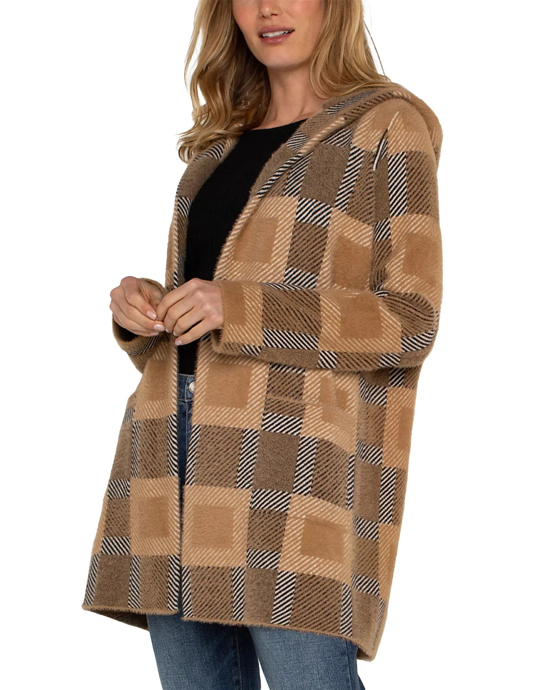 Liverpool Los Angeles Sweater Coat MSRP $139