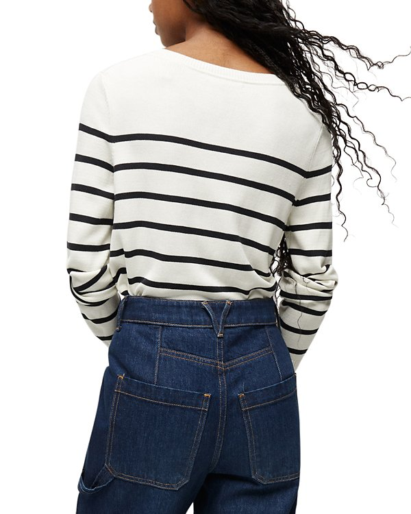 Veronica Beard Dianora Henley Sweater MSRP $348